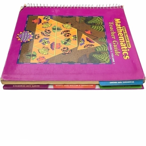 VINTAGE 1998 Grade 5 Mathematics Teacher Guide Florida The Path to Math Success - Picture 2 of 15